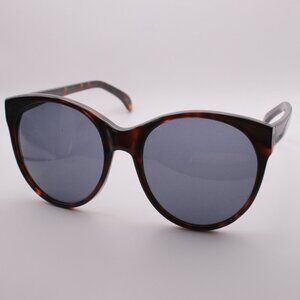 Illesteva Italy Mademoiselle Oversized Tortoise Acetate Sunglasses